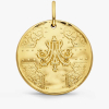 Médaille Arthus Bertand 25mm Marie-Antoinette Vermeil Satiné