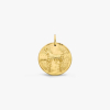 Médaille Arthus Bertand 18mm Cheval en Majesté Or jaune