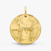 Médaille Arthus Bertand 18mm Cheval en Majesté Or jaune