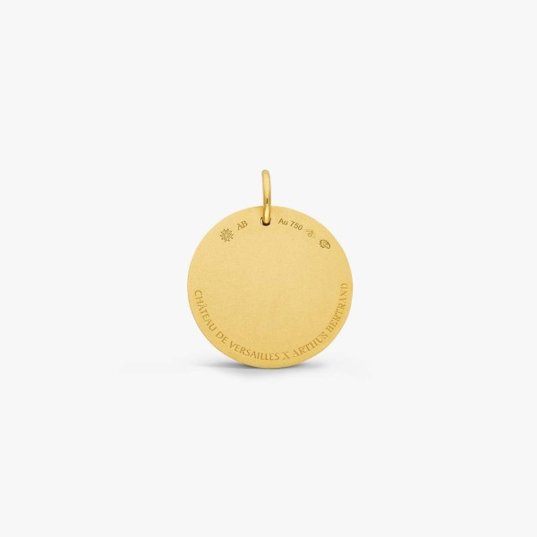 Médaille Arthus Bertand 18mm Cheval en Majesté Or jaune