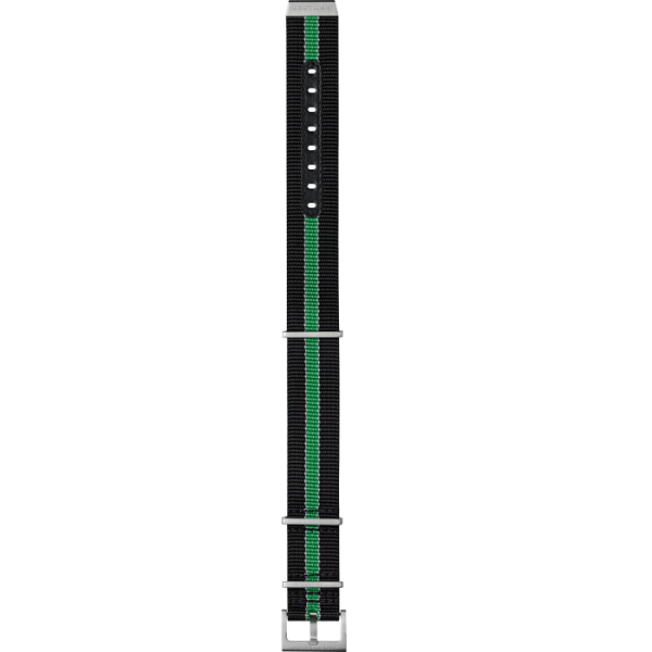 Bracelet Hamilton 22mm American Classic Nato Vert Noir