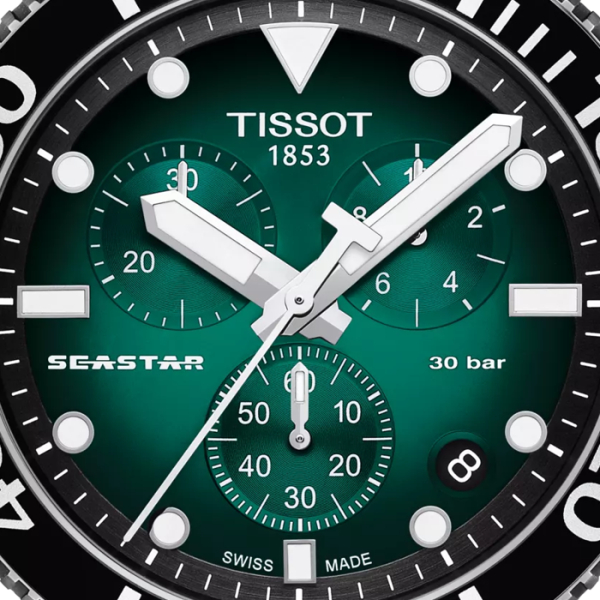 Montre Tissot Seastar 1000 Quartz Chronograph Bracelet Acier inoxydable 316L