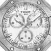 Montre Tissot T-Race Chronograph Cadran Blanc bracelet Acier Inoxydable