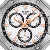 Montre Tissot T-Race Chronograph Cadran Blanc bracelet caoutchouc