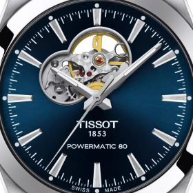 Montre Tissot Gentleman Powermatic 80 Open Heart