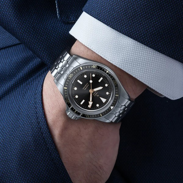 Montre Yema Superman Gilt CMM.10 41mm Cadran Noir