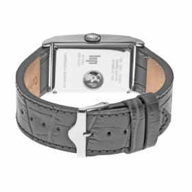 Montre Lip Churchill T26 Acier Bracelet Cuir Gris