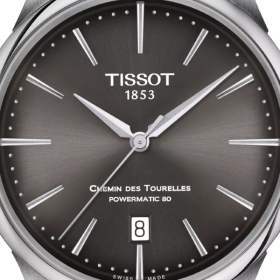 Montre Tissot Chemin des Tourelles Powermatic 80 Bracelet Acier