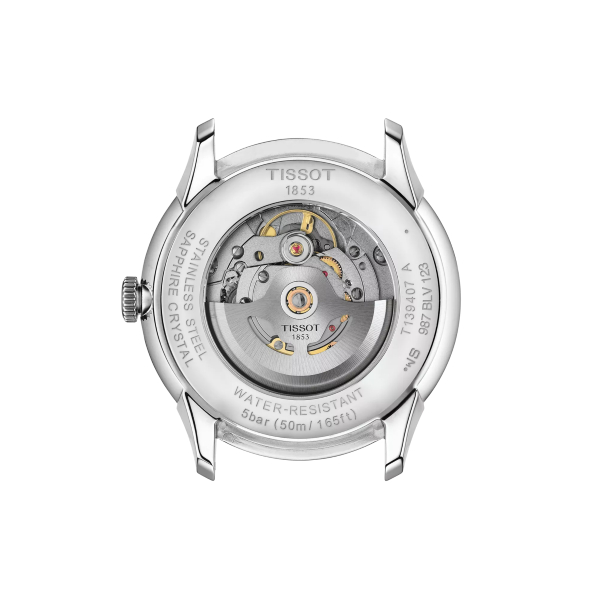 Montre Tissot Chemin des Tourelles Powermatic 80 Cadran Vert Bracelet Acier