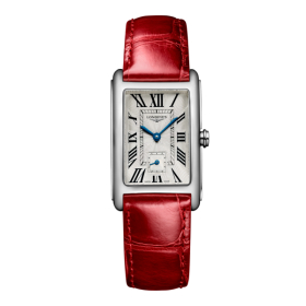 Montre Longines DolceVita Cadran Argenté Bracelet Cuir