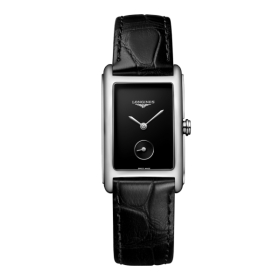 Montre Longines DolceVita Cadran Noir Laqué Poli