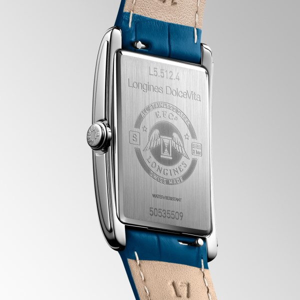 Montre Longines DolceVita Cadran Bleu Laqué Poli
