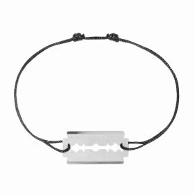 Bracelet Dinh Van Lame de Rasoir Or Blanc