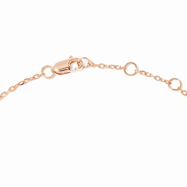 BraceletDinh Van Menottes R8 Or Rose sur chaîne