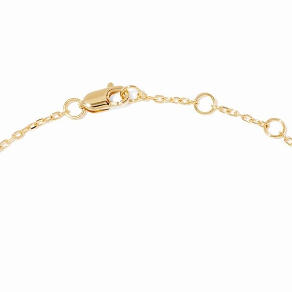 Bracelet Dinh Van Menottes R8 or jaune sur chaîne