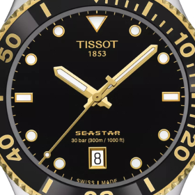 Montre Tissot Seastar 1000 40mm Bracelet Caoutchouc