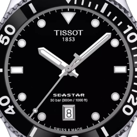 Montre TISSOT SEASTAR 1000 40MM bracelet acier