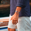 Montre Longines Legend Diver Cadran Terracota Bracelet Acier