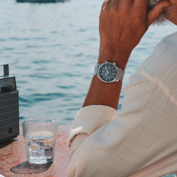 Montre Longines Legend Diver Cadran Gris Bracelet Acier
