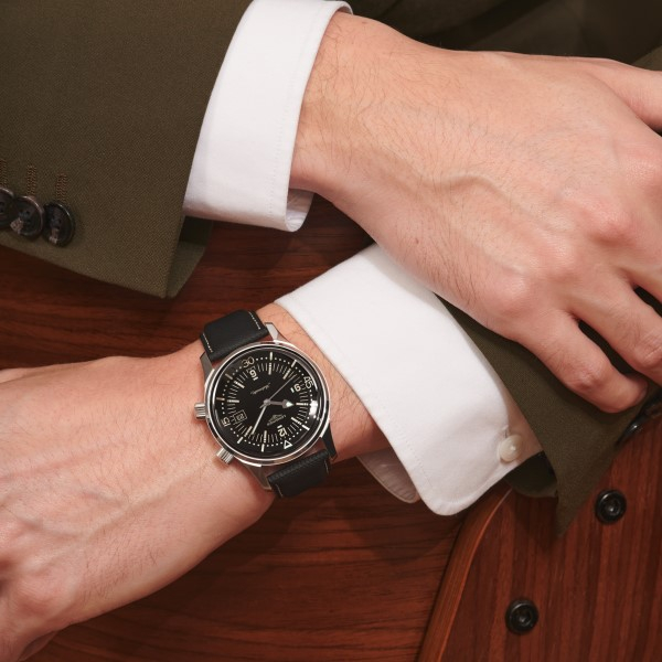 Montre Longines Legend Diver Auto Boîtier Acier Cadran Noir