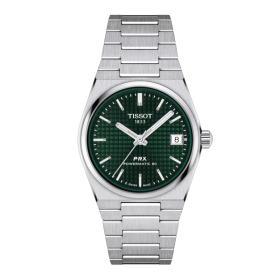 Montre Tissot PRX 35mm Cadran Vert Bracelet Acier