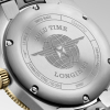 Montre Longines Spirit Zulu Time 39mm Bracelet Acier Aiguilles Dorées