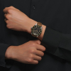 Montre Longines Spirit Zulu Time Automatique 42mm cadran Anthracite bracelet cuir