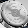 Montre Longines Spirit Zulu Time Automatique 39mm cadran bleu bracelet cuir