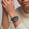 Montre Longines Master Collection automatique cadran anthracite bracelet cuir