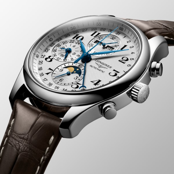 Montre Longines Master Collection Chronographe & phase de lune 42 mm