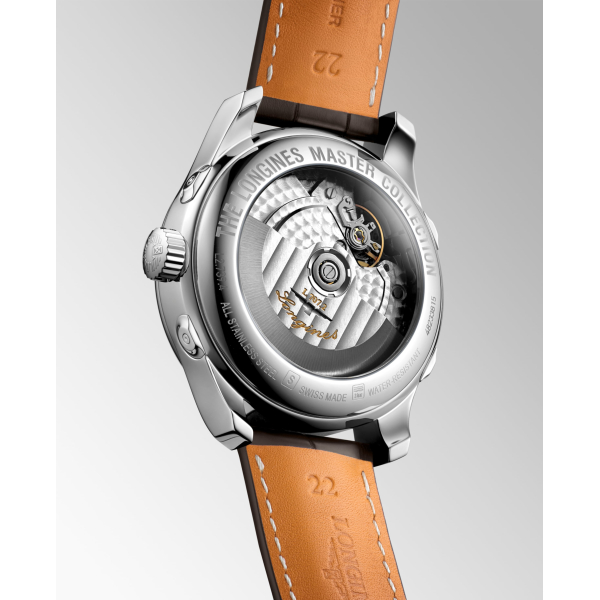 Montre Longines Master collection Phase de lune & Chronographe régulateur 44 mm