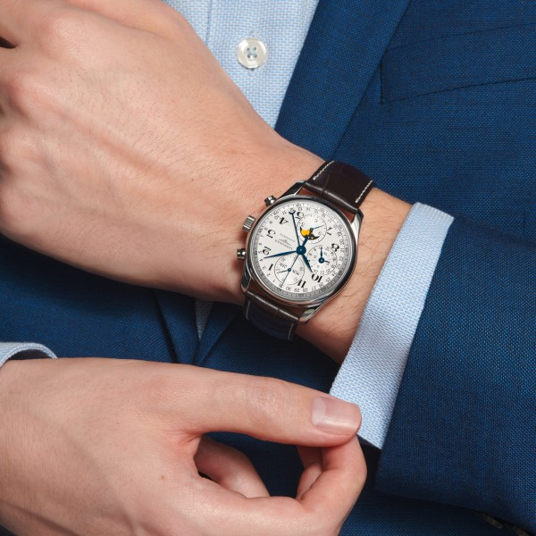 Montre Longines Master Collection Chronographe & phase de lune