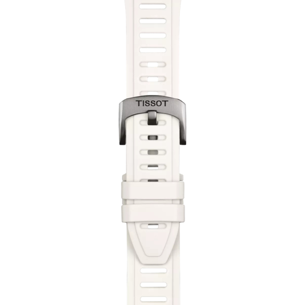 Montre Tissot T-Touch Connect Sport Bracelet Caoutchouc Blanc