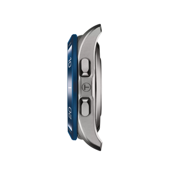 Montre Tissot T-Touch Connect Sport Bracelet Caoutchouc Bleu