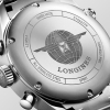 Montre Longines Spirit Chronographe 42 mm cadran noir bracelet acier