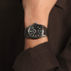 Montre Longines Spirit Automatique 40 mm cadran noir bracelet cuir