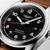 Montre Longines Spirit Prestige Edition Automatique 40 mm cadran noir bracelet acier