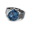 Montre BreitlingSuperocean Heritage II 44 mmChronographe Bleu Bracelet Aéro Classic acier