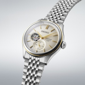 Montre Seiko Presage SPB480J1 Classic Series Automatique Coeur Ouvert