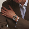 Montre Longines Conquest 2023 Bracelet Acier Cadran Brun