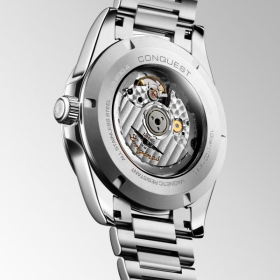 Montre Longines Conquest 2023 Bracelet Acier Cadran Brun