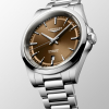 Montre Longines Conquest 2023 Bracelet Acier Cadran Brun