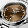 Montre Longines Conquest 2023 Bracelet Acier Cadran Brun