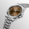 Montre Longines Conquest 2023 Bracelet Acier Cadran Brun