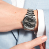 Montre Longines Conquest 2023 Bracelet Acier Cadran Noir
