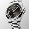 Montre Longines Conquest 2023 Bracelet Acier Cadran Noir