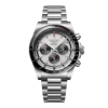 Montre Longines Conquest 2023 Bracelet Acier Cadran Blanc