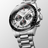 Montre Longines Conquest 2023 Bracelet Acier Cadran Blanc