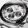 Montre Longines Conquest 2023 Bracelet Acier Cadran Blanc
