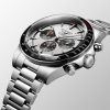 Montre Longines Conquest 2023 Bracelet Acier Cadran Blanc